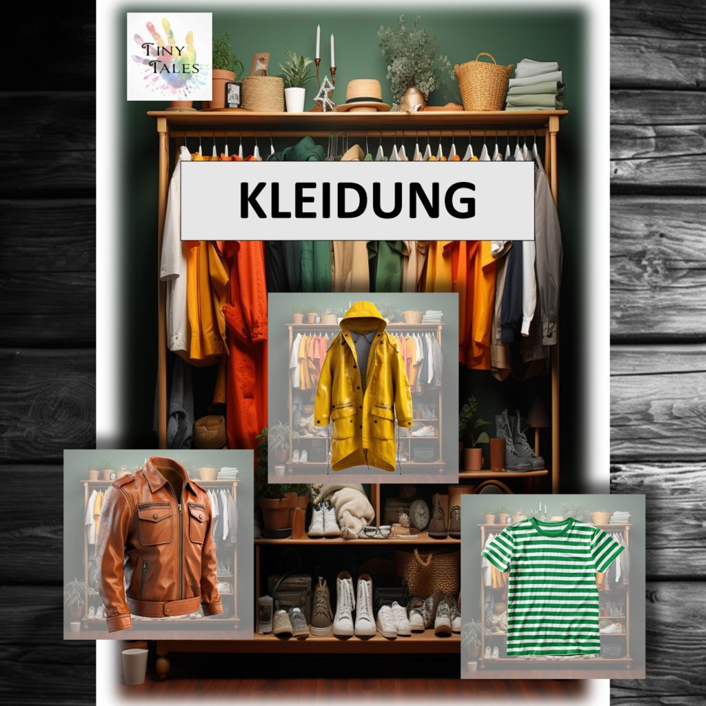Picture cards clothing – Bildkarten&nbsp;Kleidung