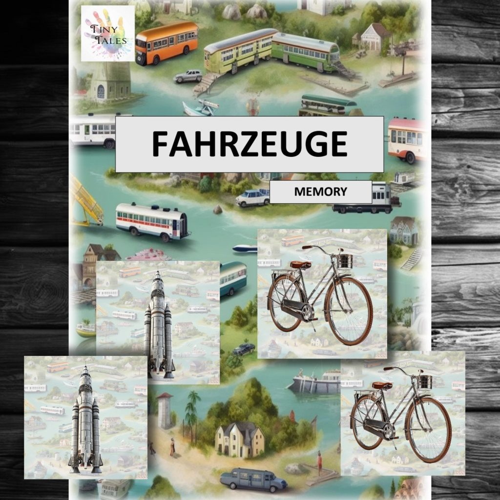 Vehicles Memory – Fahrzeuge-Memory