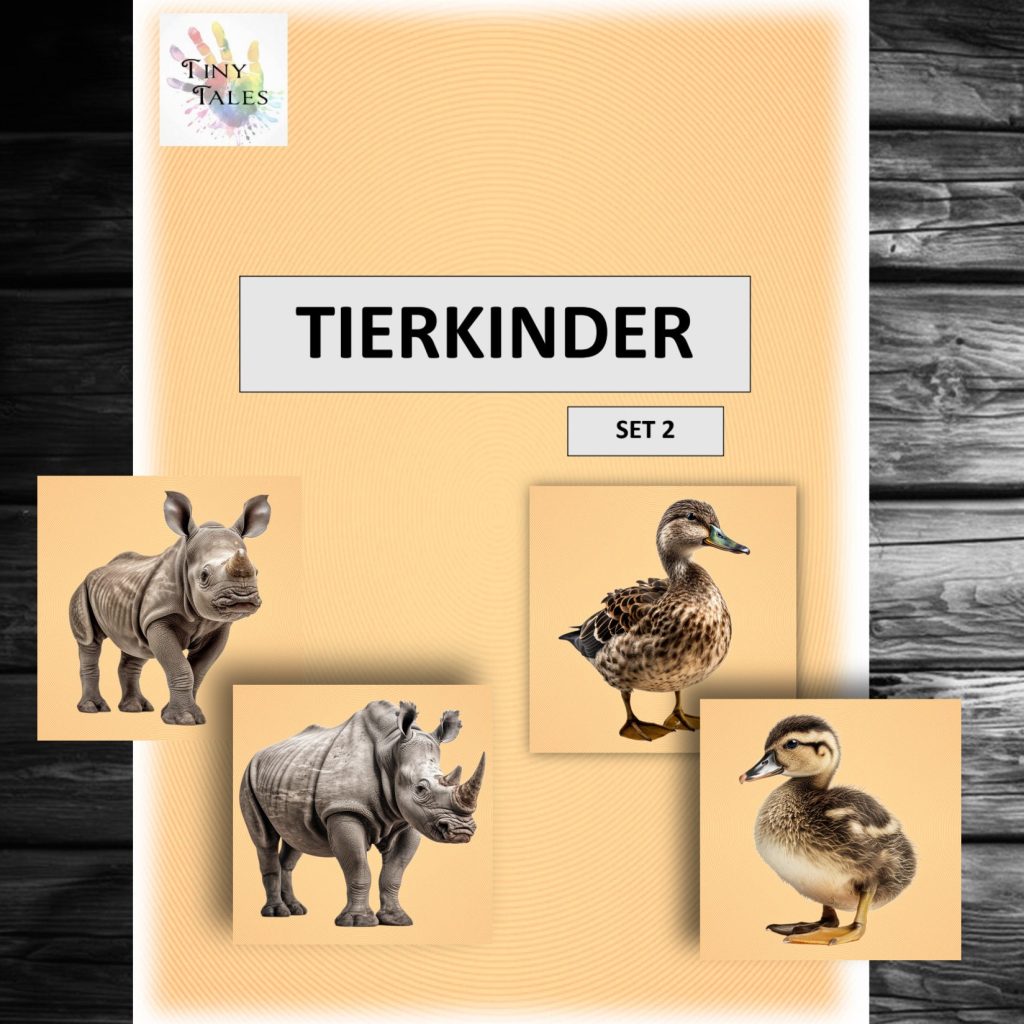 Animal children set 2 – Tierkinder Set&nbsp;2
