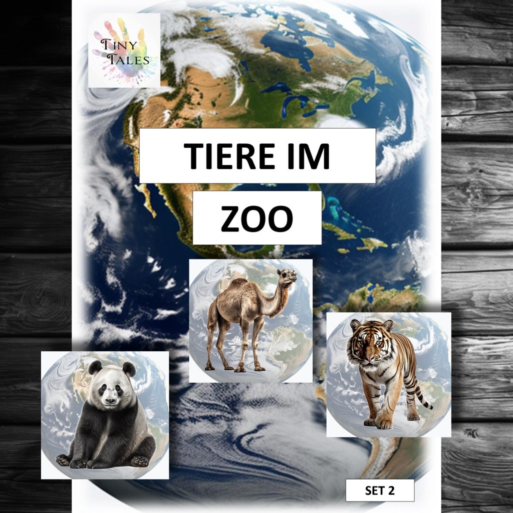 Zoo animals set 2 – Zootiere Set&nbsp;2