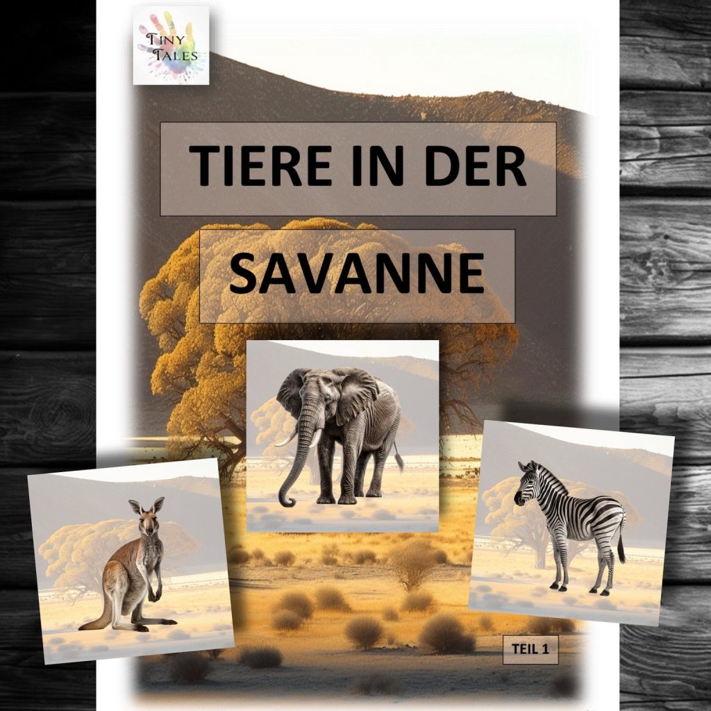 Savannah animals part 1 – Savannentiere Teil&nbsp;1