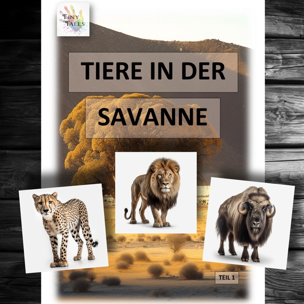 Savannah animals part 1 – Savannentiere Teil&nbsp;1