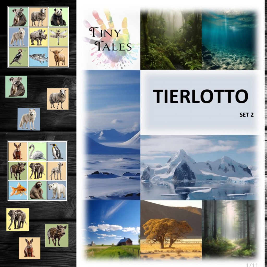 Animal lotto set 2 – Tierlotto Set&nbsp;2