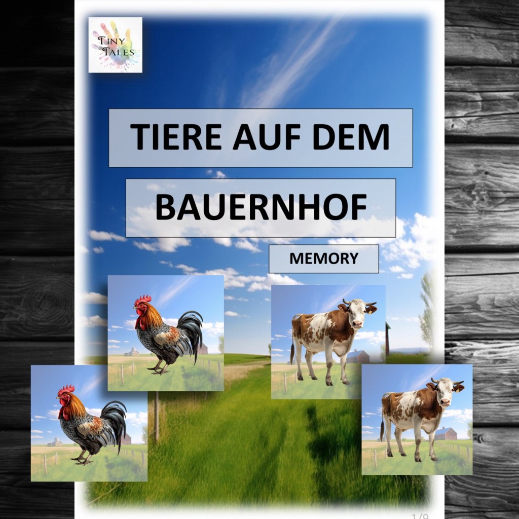 Animal memory farm – Tiermemory&nbsp;Bauernhof