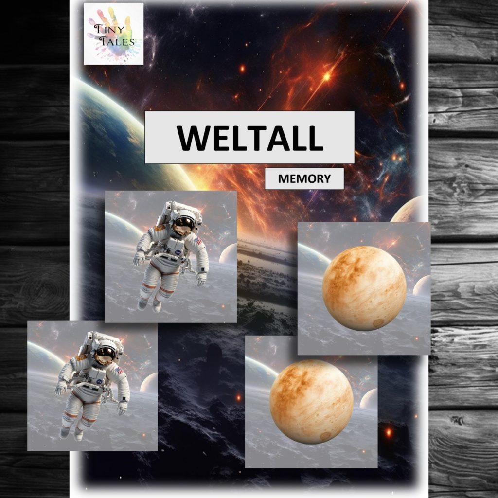 Space Memory –&nbsp;Weltall-Memory