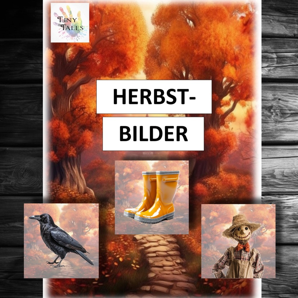 Picture cards autumn – Bildkarten&nbsp;Herbst