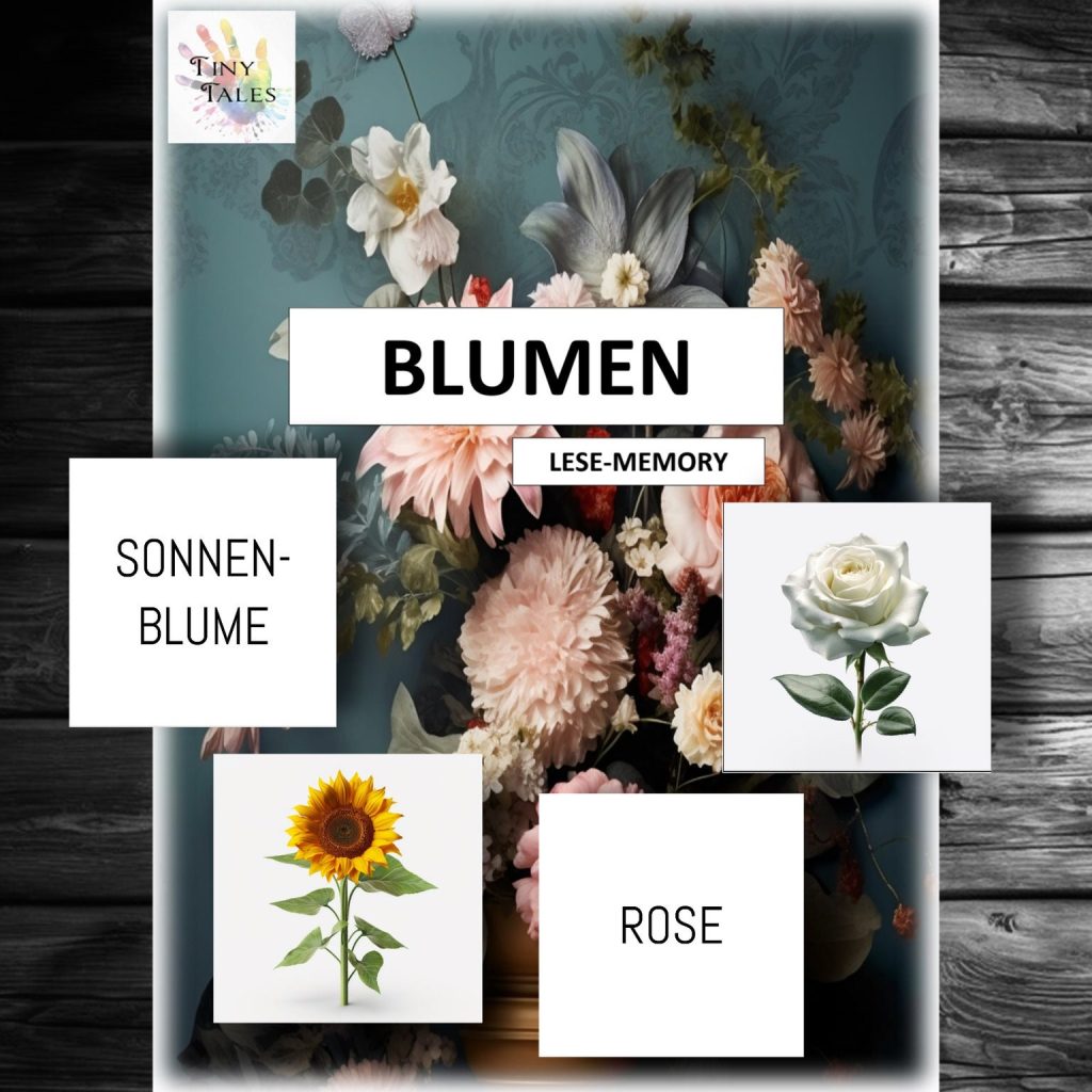 Lesememory Blumen – Lesememory&nbsp;Blumen
