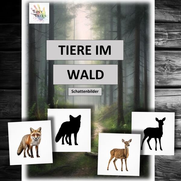 Shadow play animal pictures forest animals – Schattenspiel Tierbilder&nbsp;Waldtiere