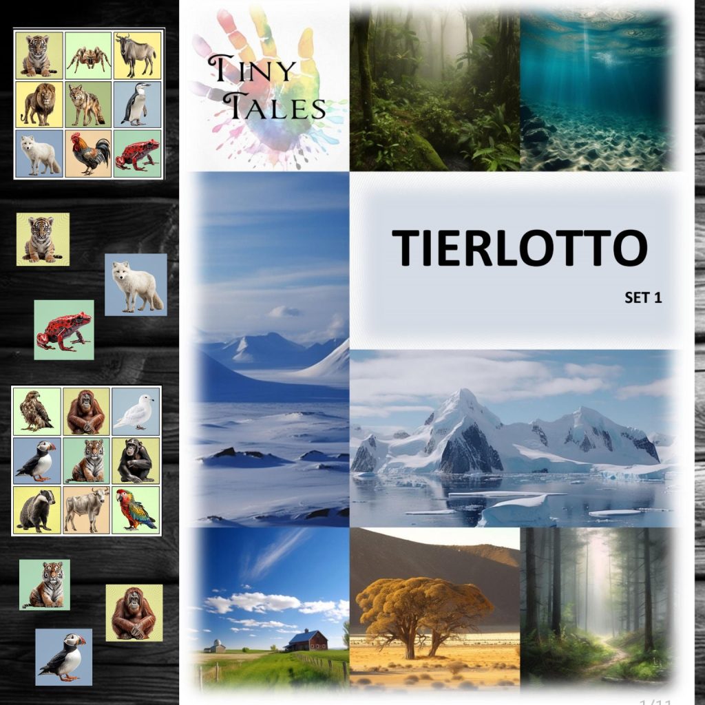 Animal lotto set 1 – Tierlotto Set&nbsp;1