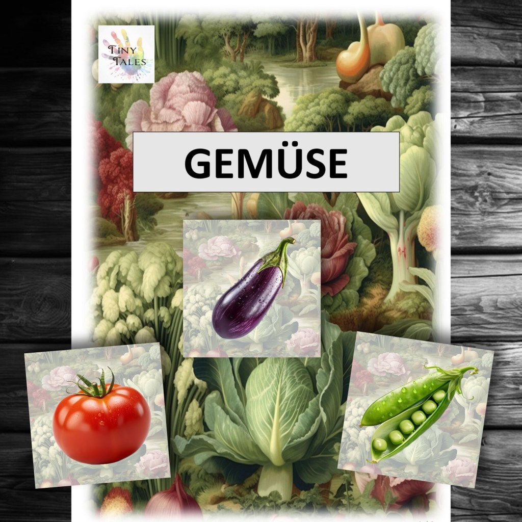 Picture cards vegetables – Bildkarten&nbsp;Gemüse