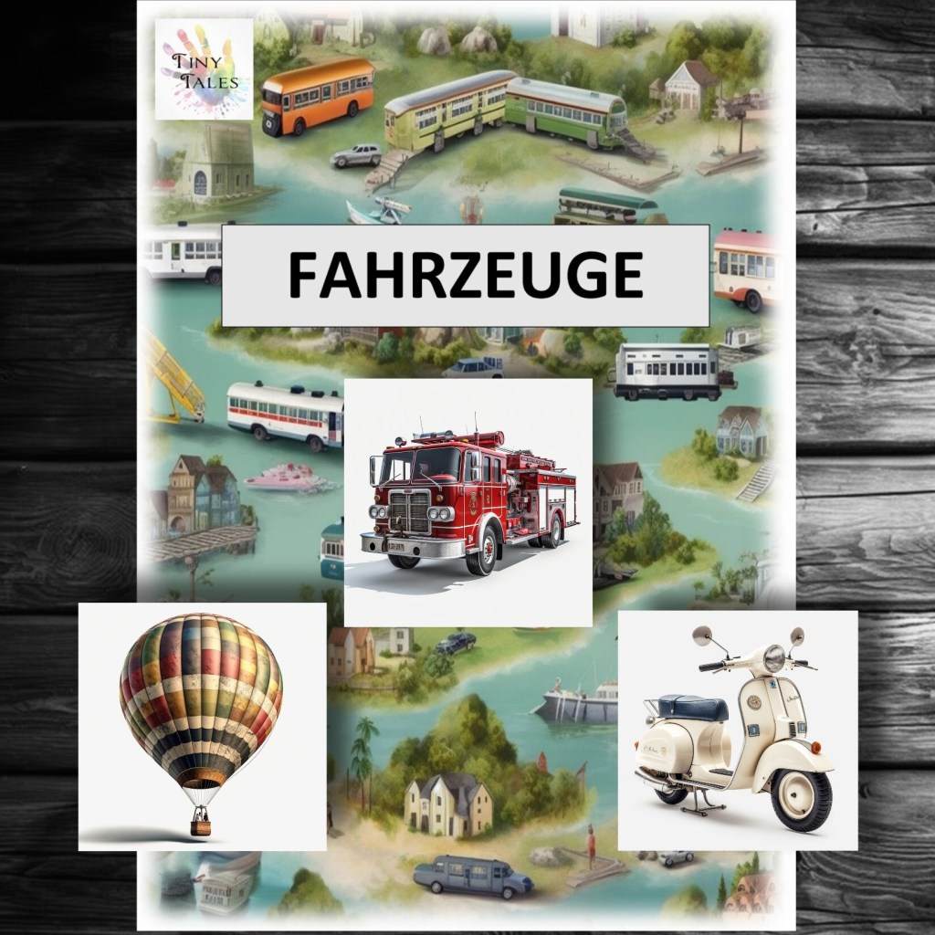 Picture cards vehicles – Bildkarten&nbsp;Fahrzeuge