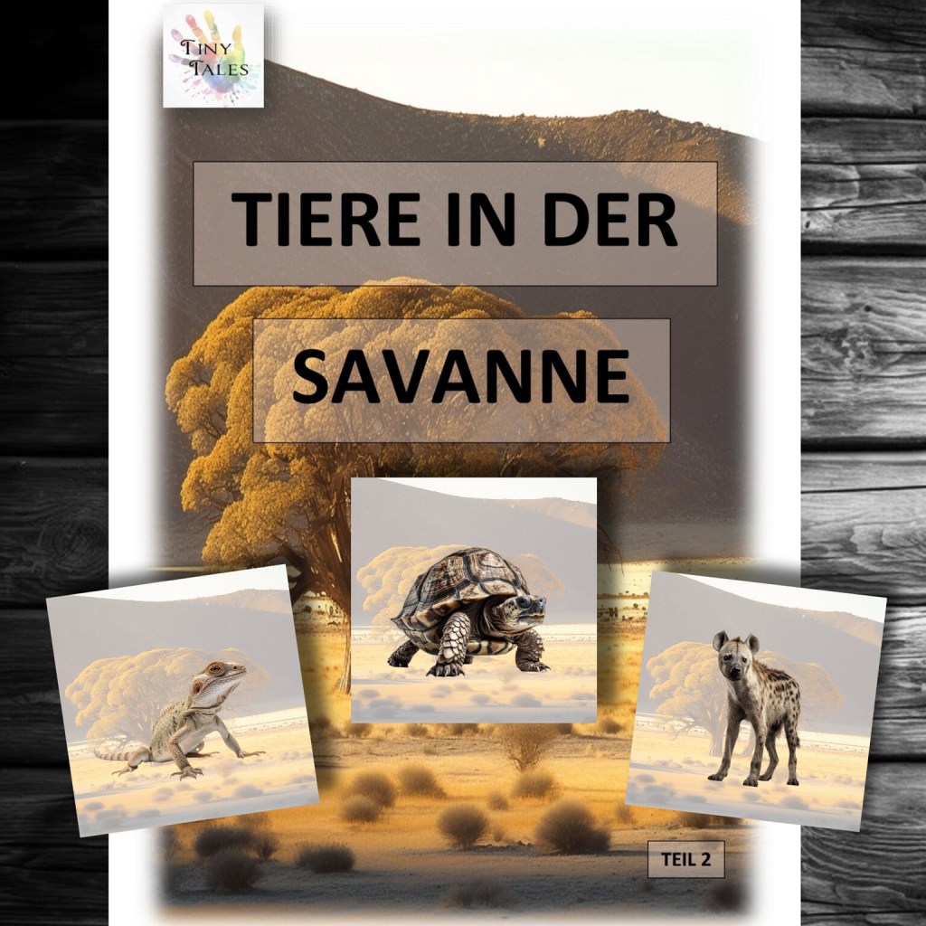 Savannah animals part 2 – Savannentiere Teil 2