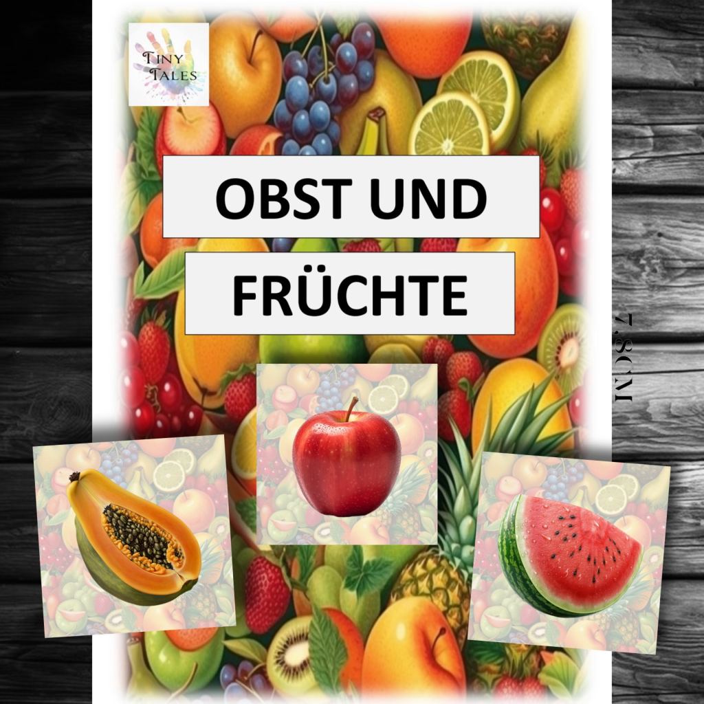 Picture cards fruit – Bildkarten Obst