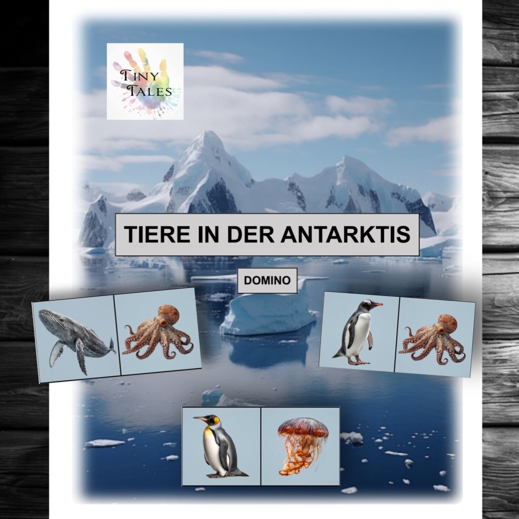 Animal Domino Antarctica – Tierdomino&nbsp;Antarktis