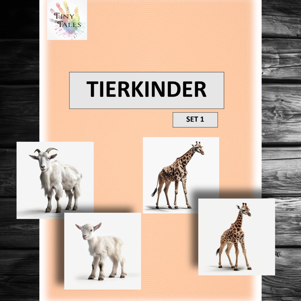 Animal children set 1 – Tierkinder Set 1