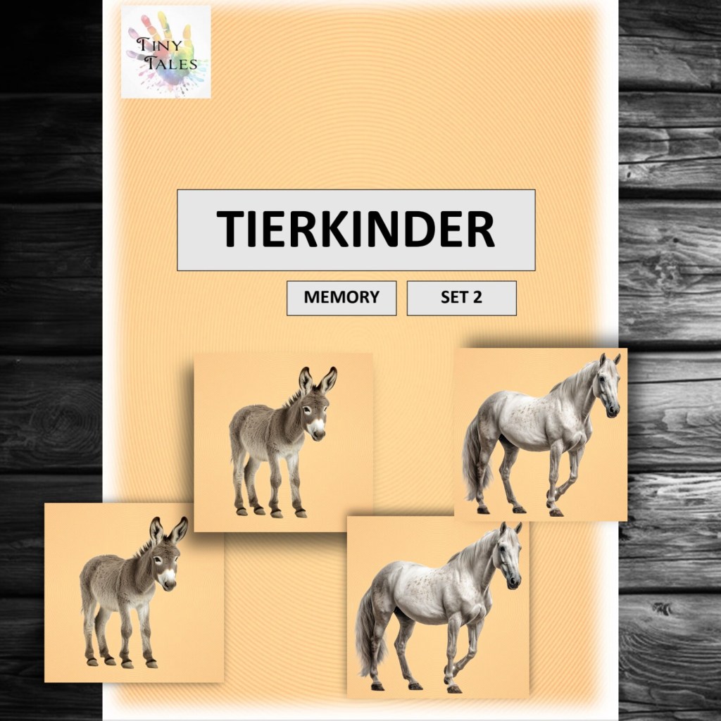 Animal children set 2 – Tierkinder Set&nbsp;2