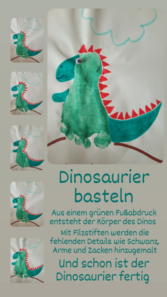 Dino footprint/Dino-Fußabdruck