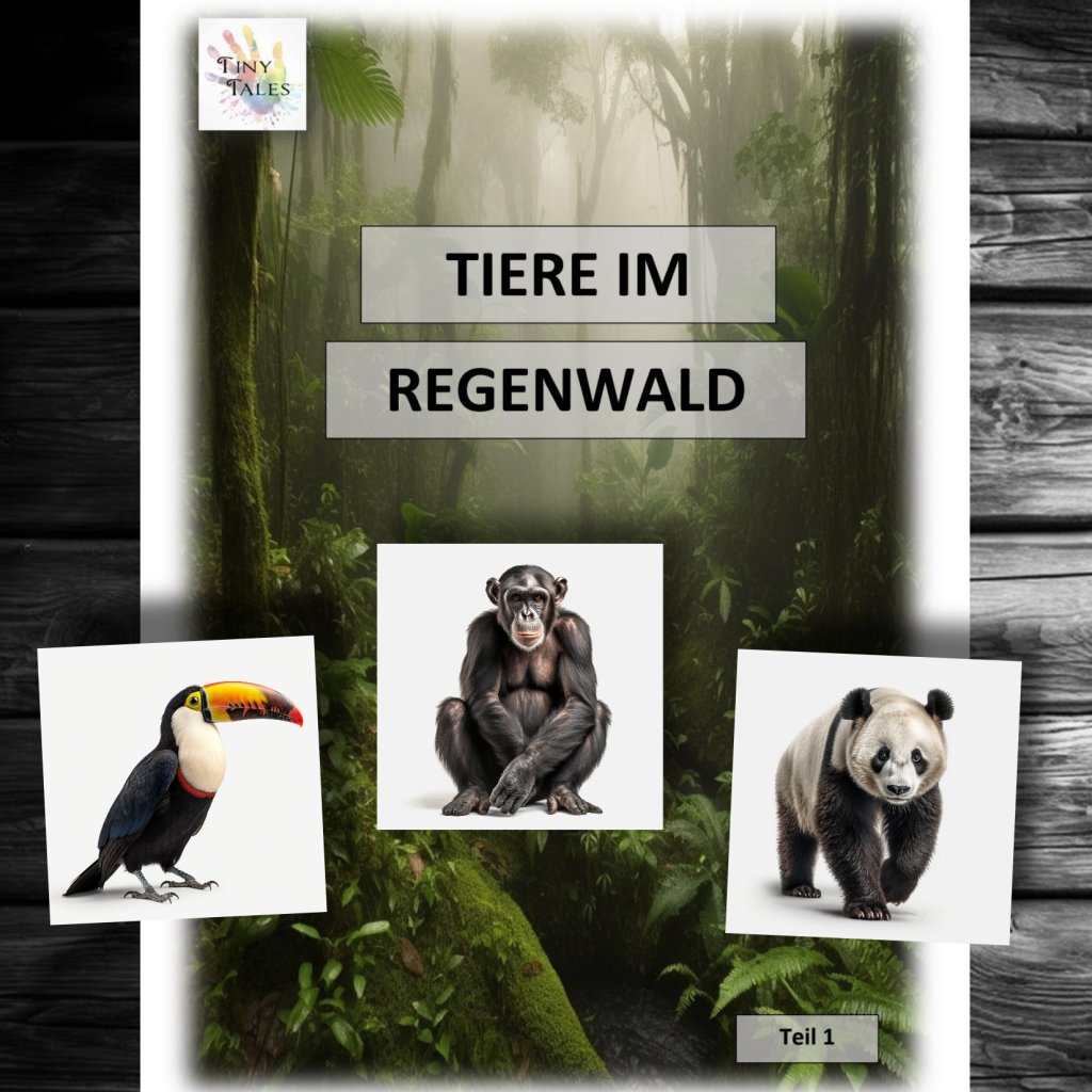 Rainforest animals part 1 – Regenwaldtiere Teil&nbsp;1