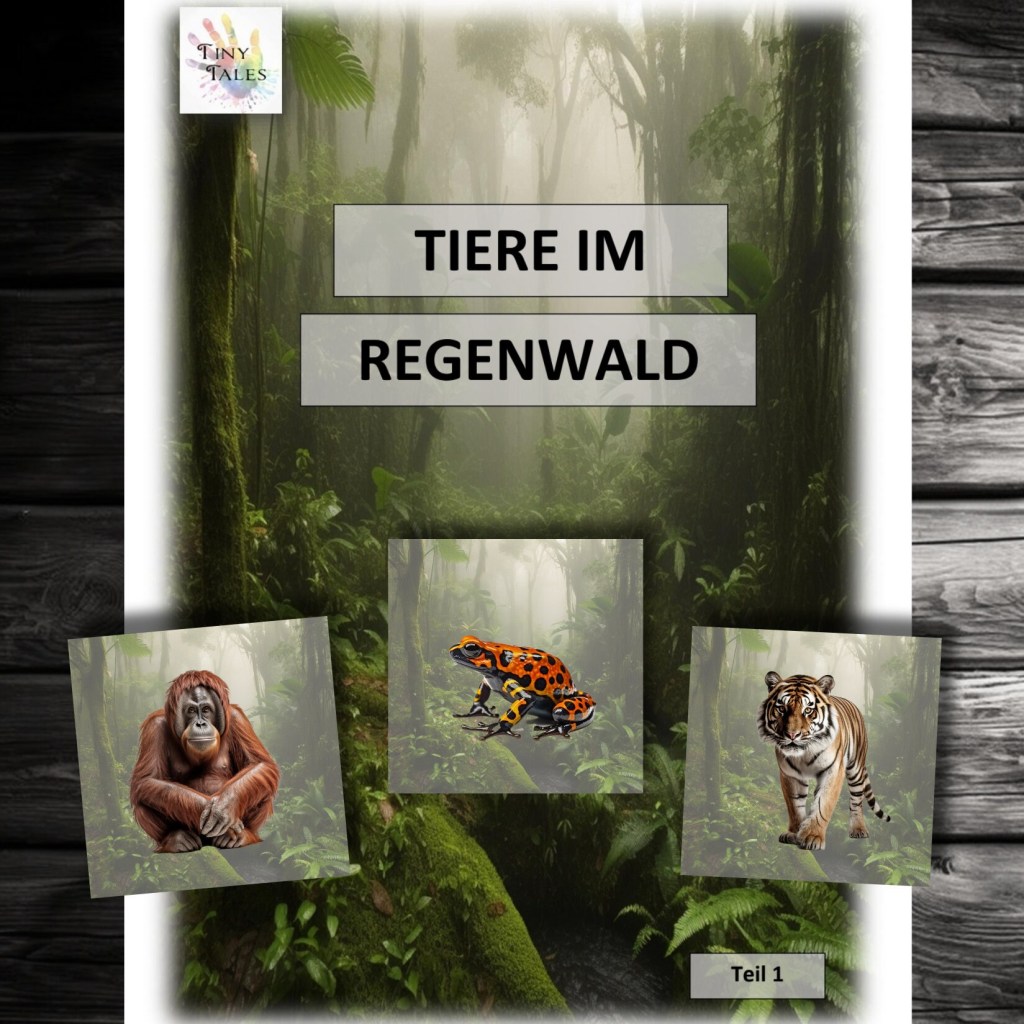 Rainforest animals part 1 – Regenwaldtiere Teil 1
