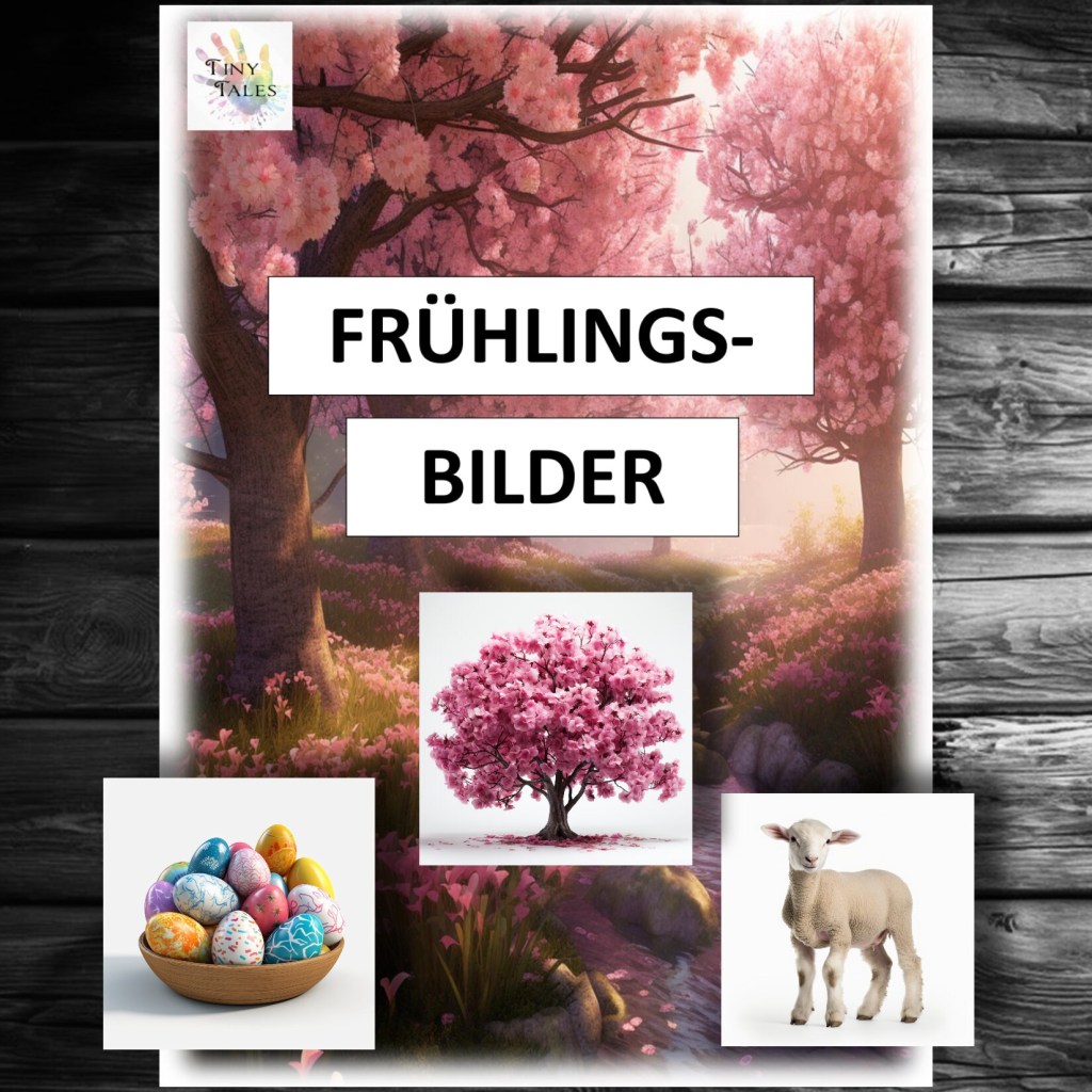 Picture cards spring – Bildkarten Frühling