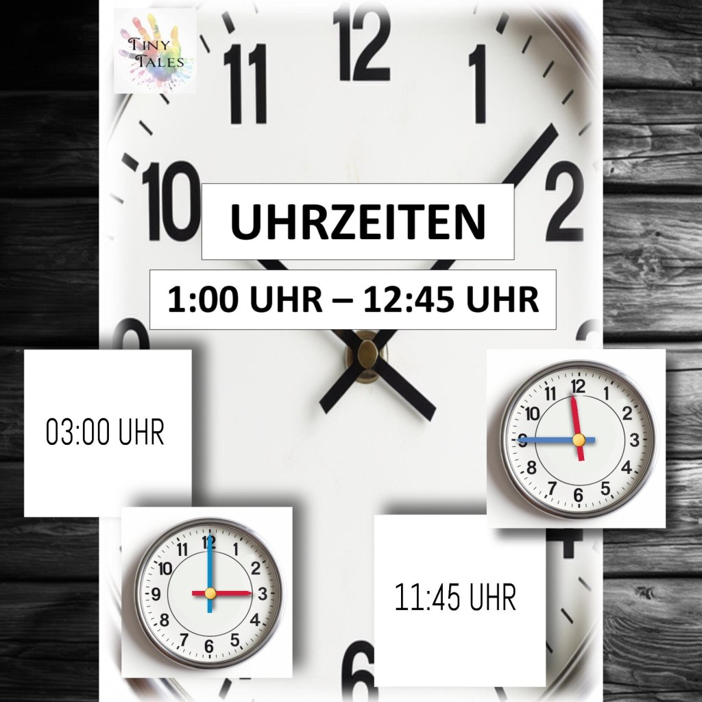 Times Set 1 – Uhrzeiten Set&nbsp;1