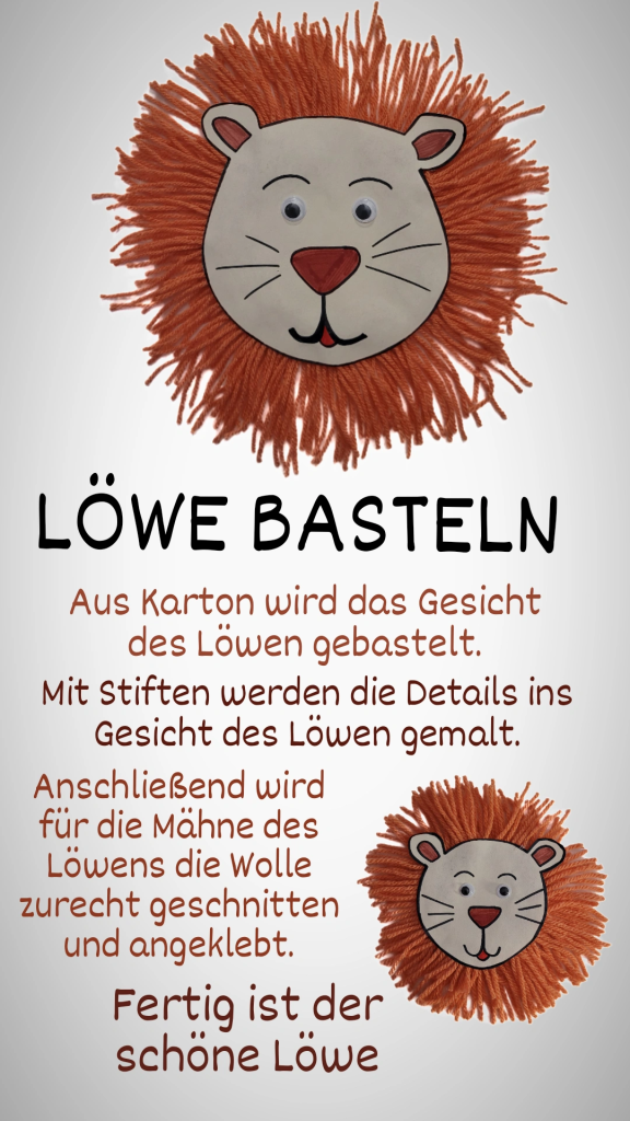 Woolly lion/Wolliger Löwe