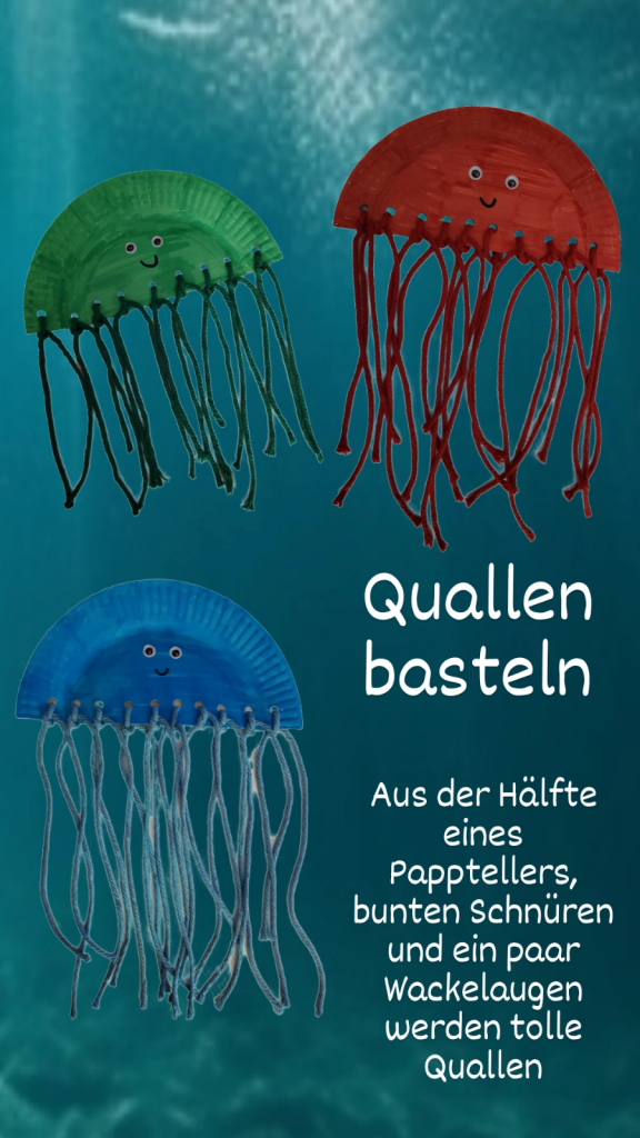 Colorful jellyfish/Farbenfrohe Quallen