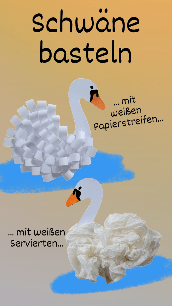 Beautiful swans/Wunderschöne Schwäne