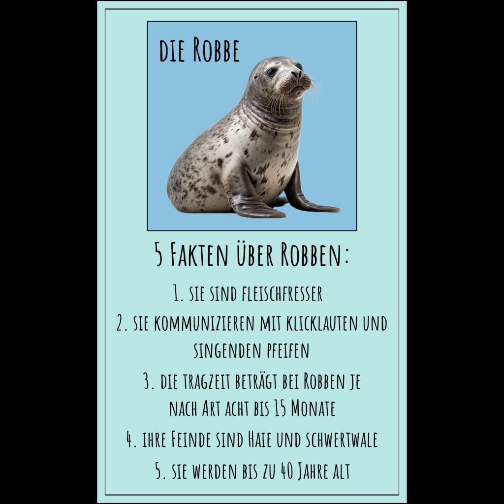 Aquatic animals –&nbsp;Wassertiere